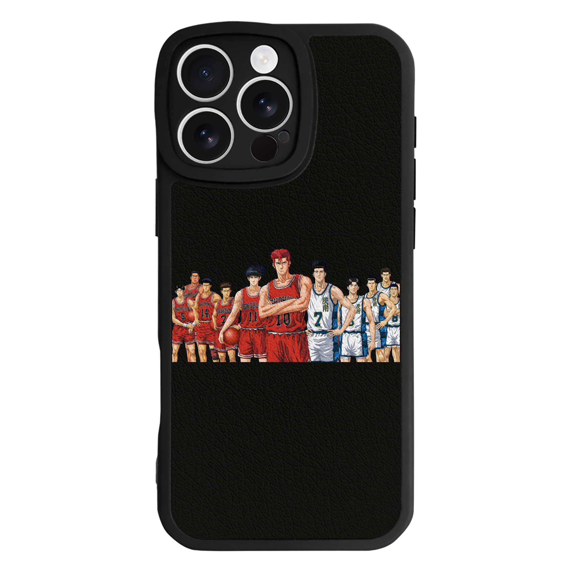 （画像用） SLAM DUNK／スラムダンク 【iPhone 16シリーズ対応】シリコンスマホケース（レザー調） 材質：シリコン